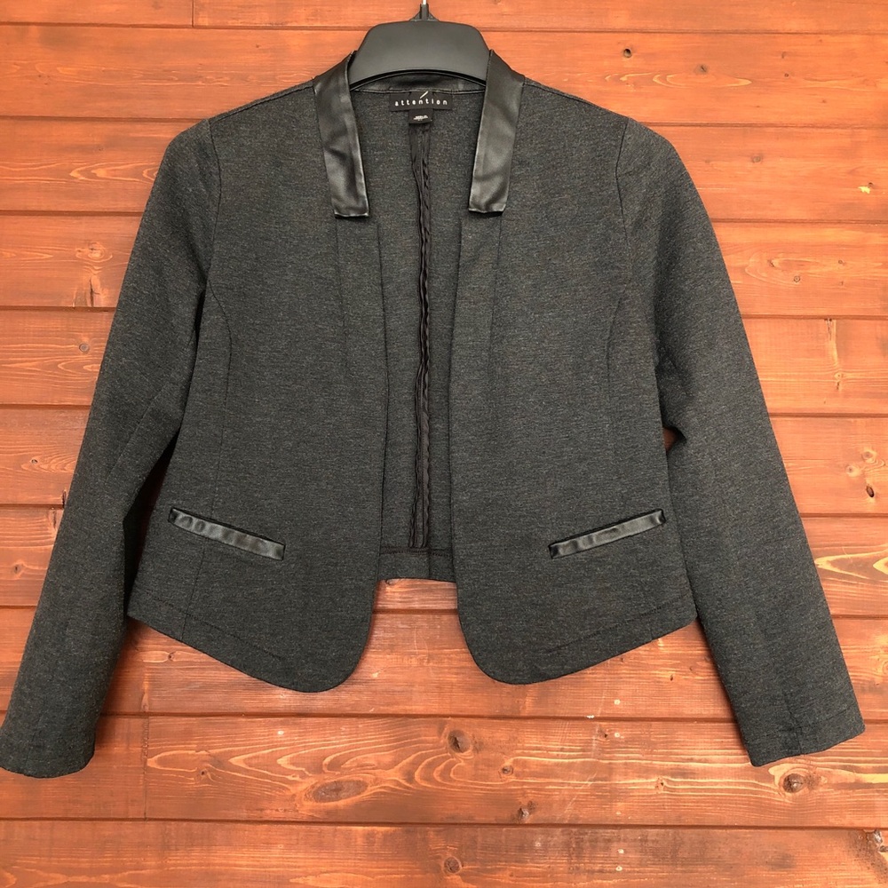 Attention Bolero Jacket Cropped Blazer